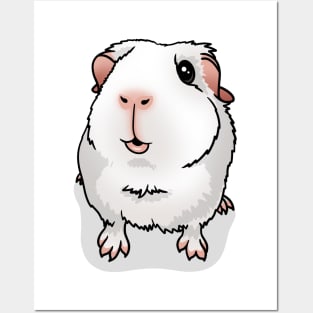 White Guinea Pig Posters and Art